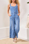 Tribal Amalfi Coast Denim Jumpsuit